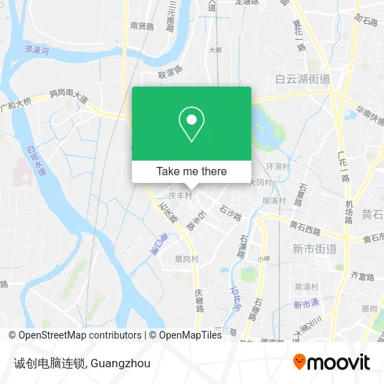 诚创电脑连锁 map