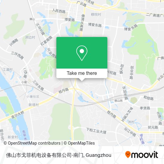 佛山市戈菲机电设备有限公司-南门 map