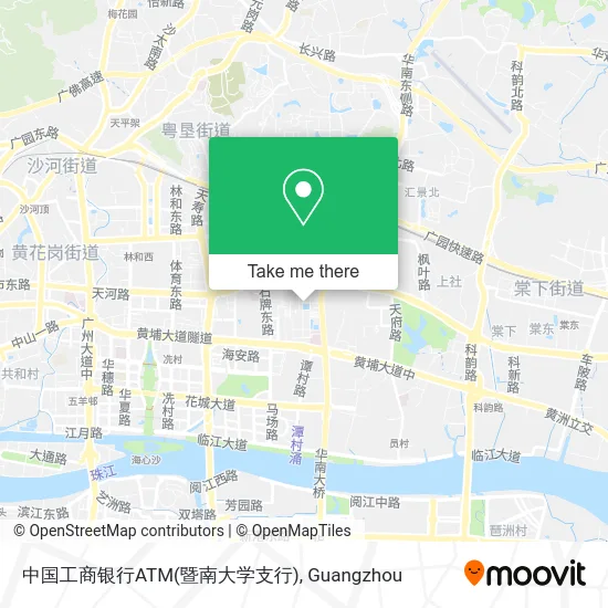 中国工商银行ATM(暨南大学支行) map