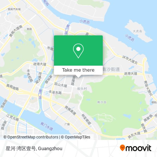 星河·湾区壹号 map