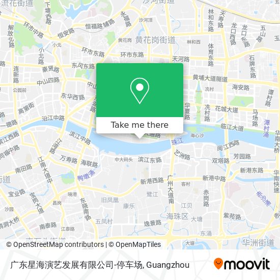 广东星海演艺发展有限公司-停车场 map