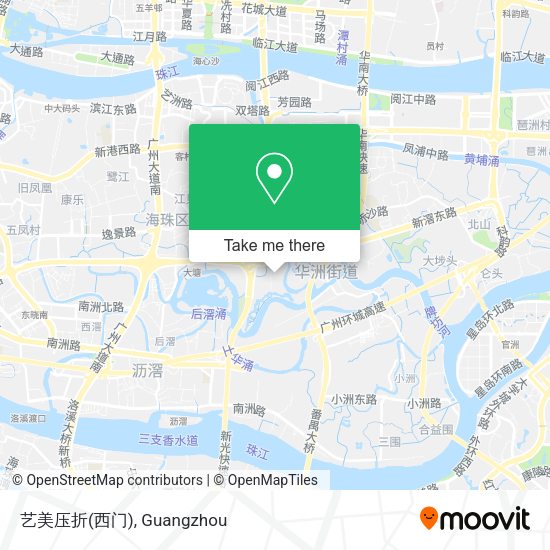 艺美压折(西门) map
