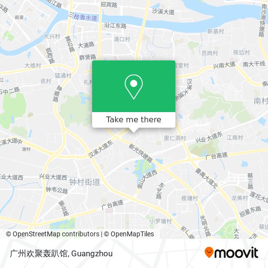 广州欢聚轰趴馆 map