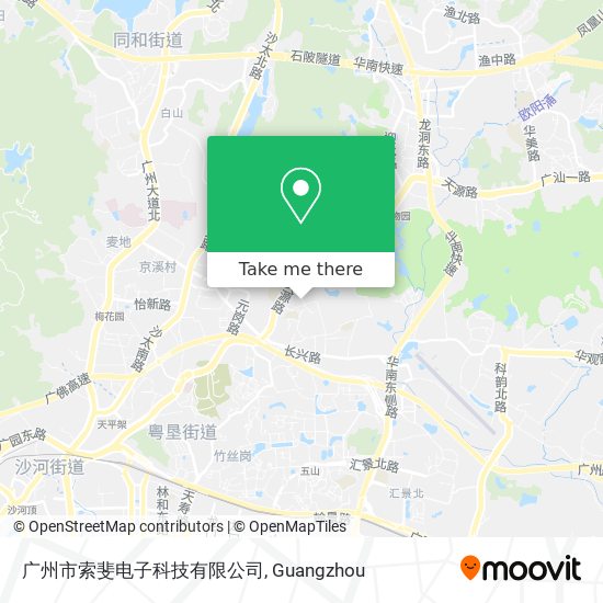 广州市索斐电子科技有限公司 map