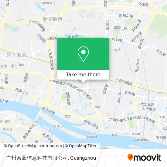 广州索蓝信息科技有限公司 map