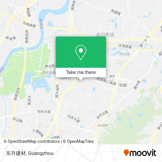 东升建材 map