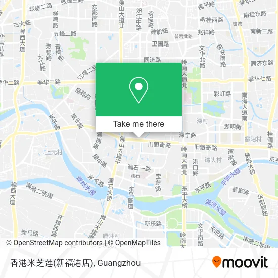 香港米芝莲(新福港店) map
