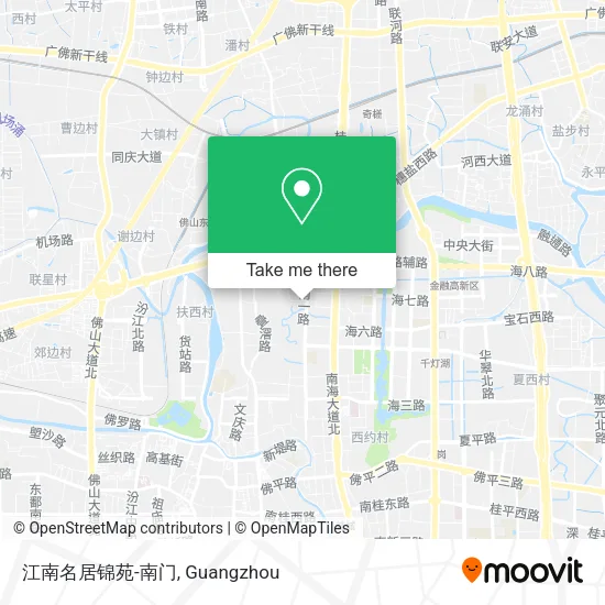 江南名居锦苑-南门 map