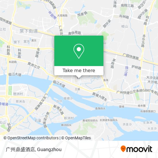 广州鼎盛酒店 map