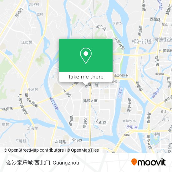 金沙童乐城-西北门 map