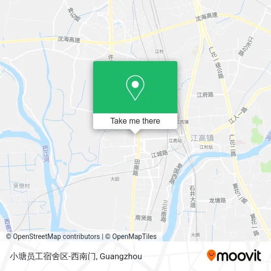 小塘员工宿舍区-西南门 map