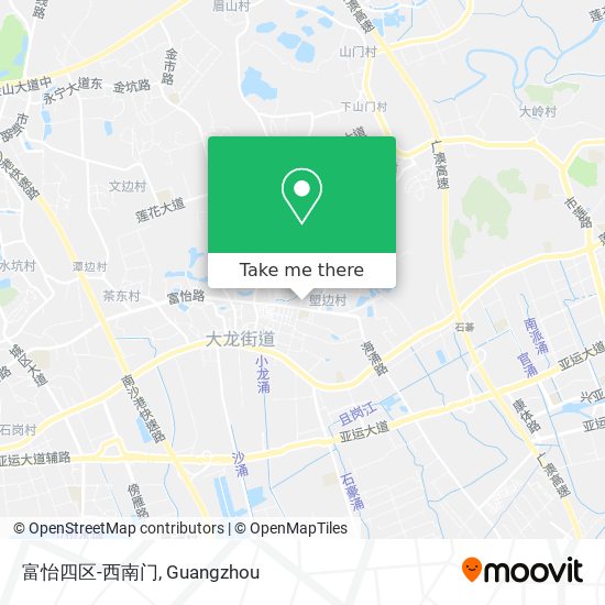 富怡四区-西南门 map