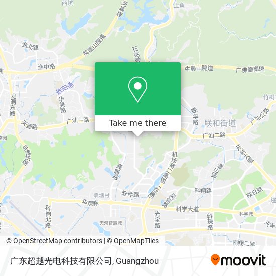 广东超越光电科技有限公司 map