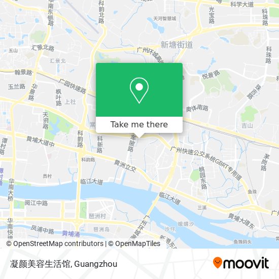 凝颜美容生活馆 map