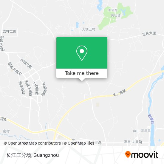长江庄分场 map