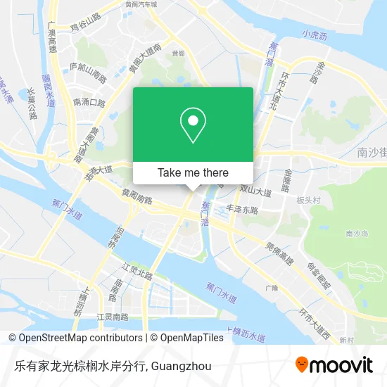 乐有家龙光棕榈水岸分行 map