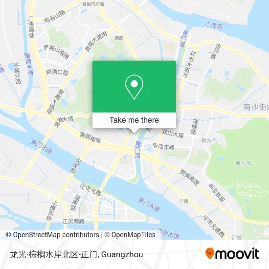 龙光·棕榈水岸北区-正门 map