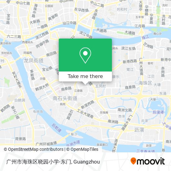 广州市海珠区晓园小学-东门 map