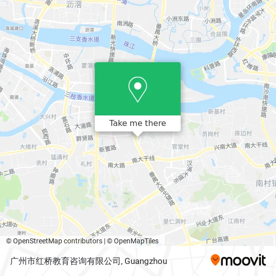 广州市红桥教育咨询有限公司 map