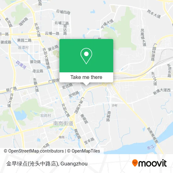 金早绿点(沧头中路店) map