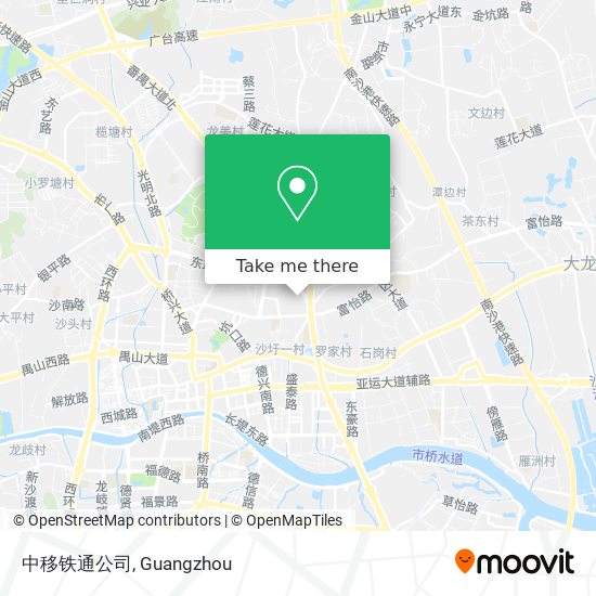 中移铁通公司 map