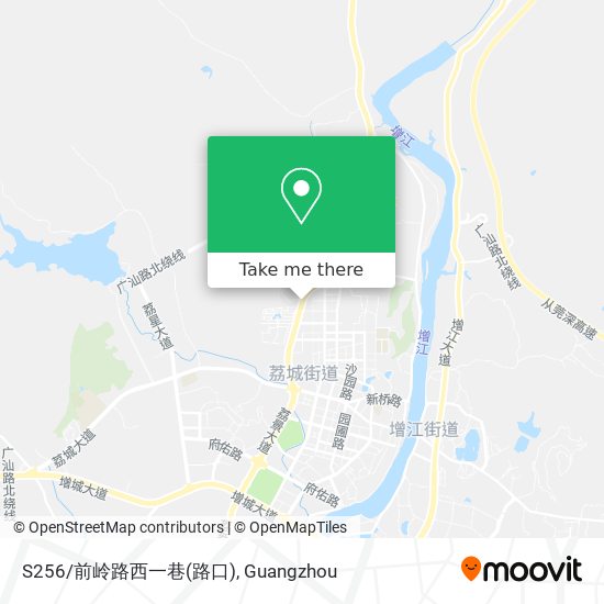 S256/前岭路西一巷(路口) map