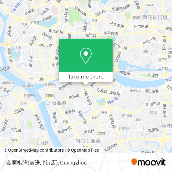金顺棋牌(前进北街店) map