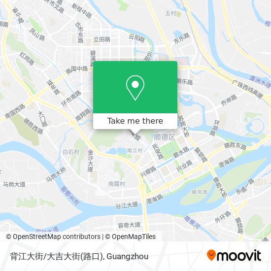 背江大街/大吉大街(路口) map