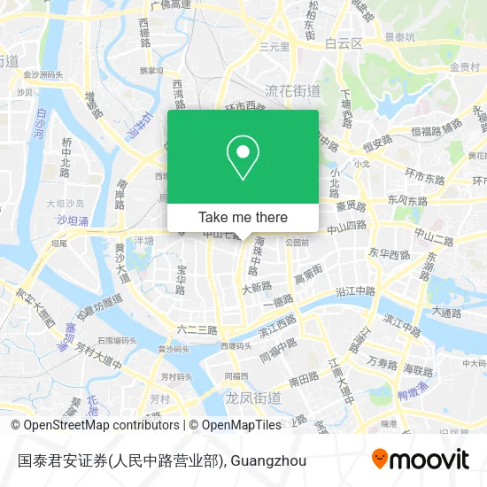 国泰君安证券(人民中路营业部) map