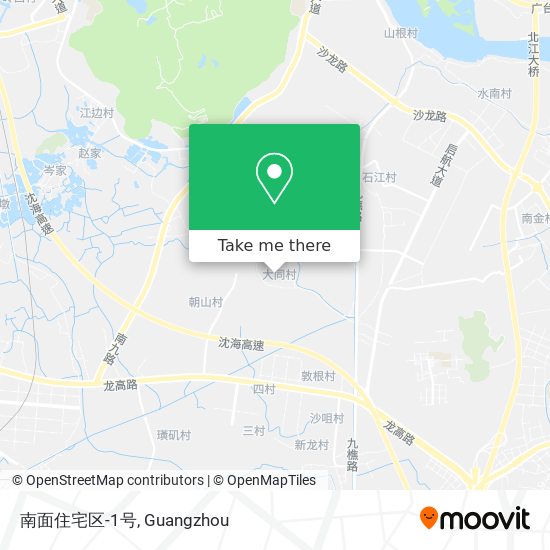 南面住宅区-1号 map