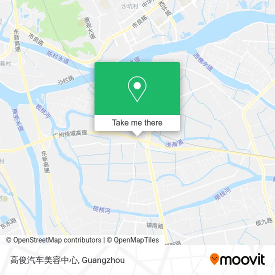 高俊汽车美容中心 map