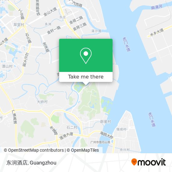 东润酒店 map