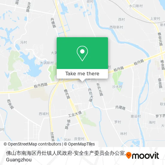 佛山市南海区丹灶镇人民政府-安全生产委员会办公室 map