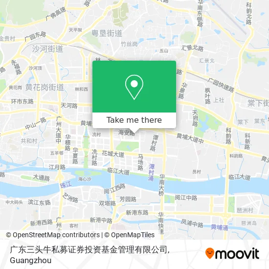 广东三头牛私募证券投资基金管理有限公司 map