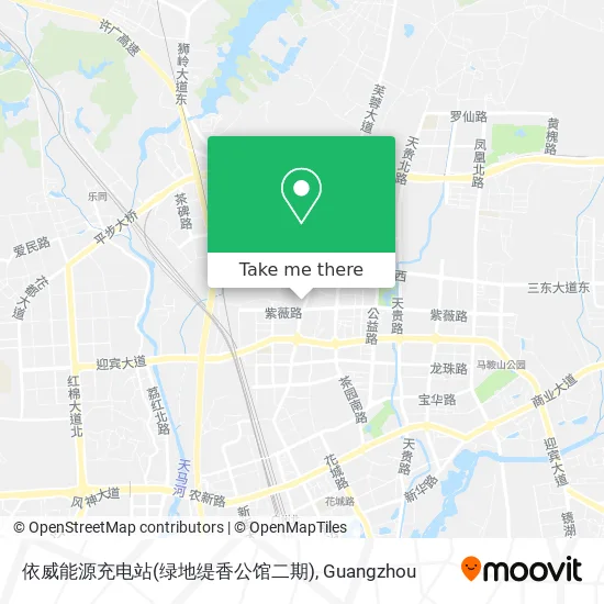 依威能源充电站(绿地缇香公馆二期) map