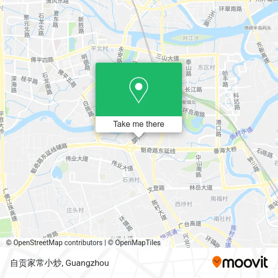 自贡家常小炒 map
