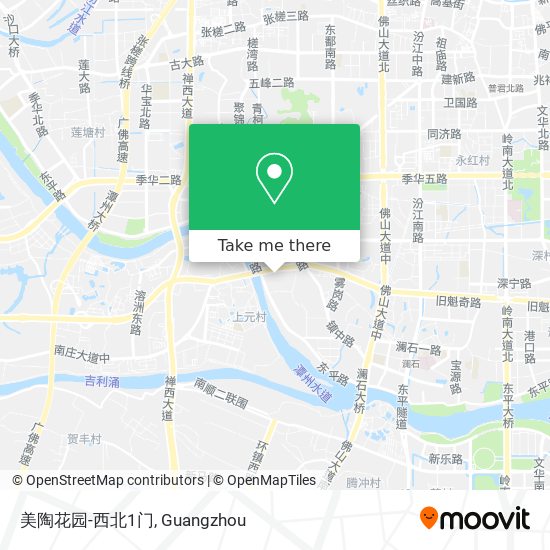 美陶花园-西北1门 map