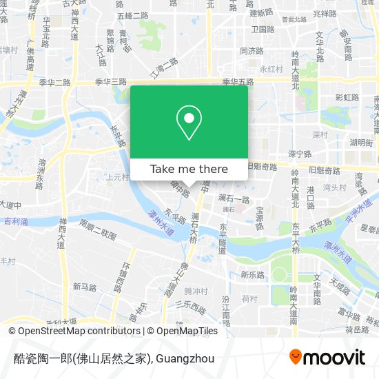 酷瓷陶一郎(佛山居然之家) map