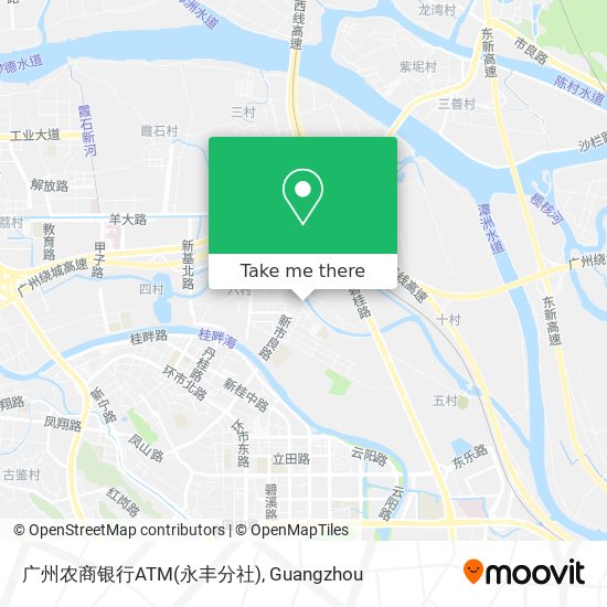 广州农商银行ATM(永丰分社) map