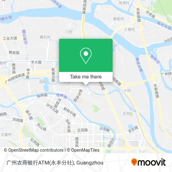 广州农商银行ATM(永丰分社) map