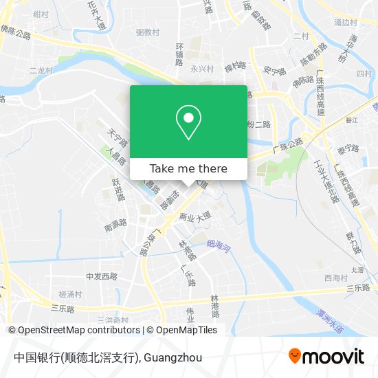 中国银行(顺德北滘支行) map