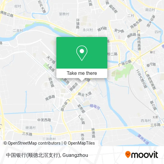 中国银行(顺德北滘支行) map