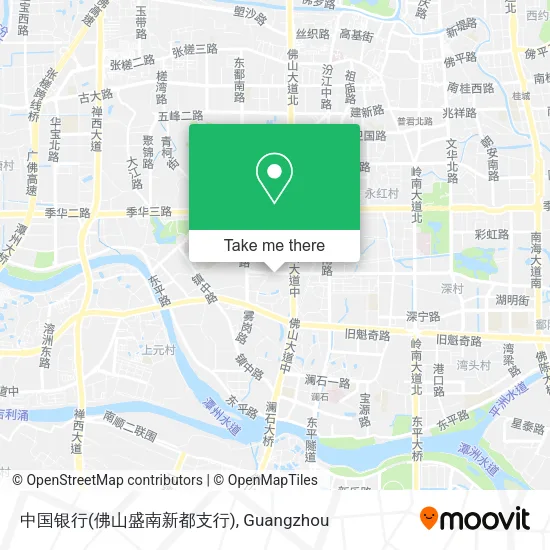 中国银行(佛山盛南新都支行) map