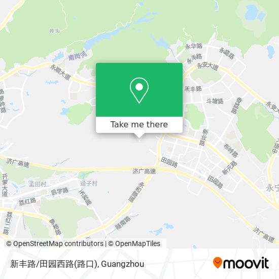 新丰路/田园西路(路口) map