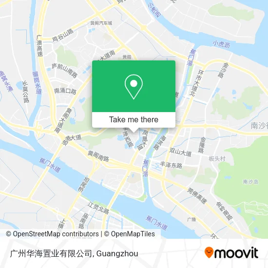 广州华海置业有限公司 map