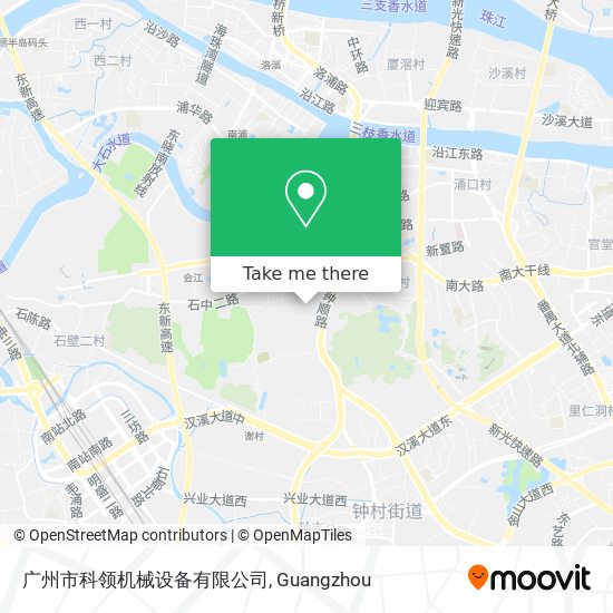 广州市科领机械设备有限公司 map