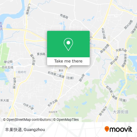 丰巢快递 map