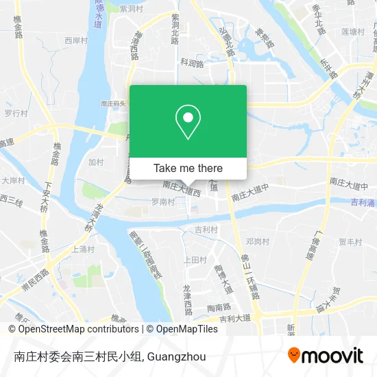 南庄村委会南三村民小组 map