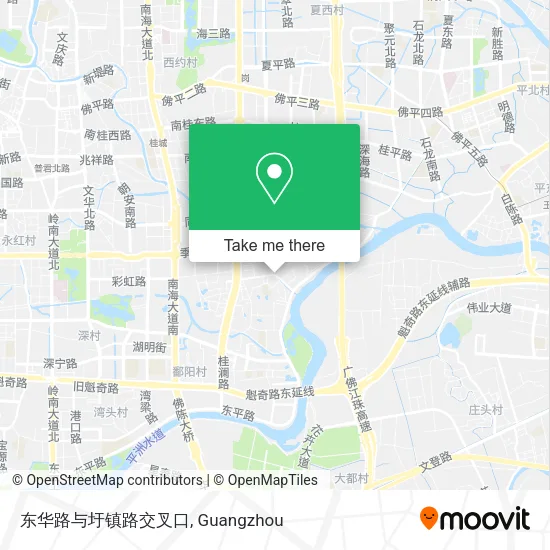 东华路与圩镇路交叉口 map