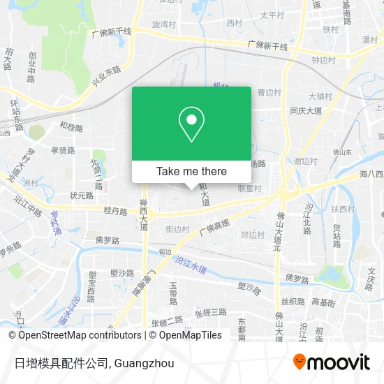日增模具配件公司 map